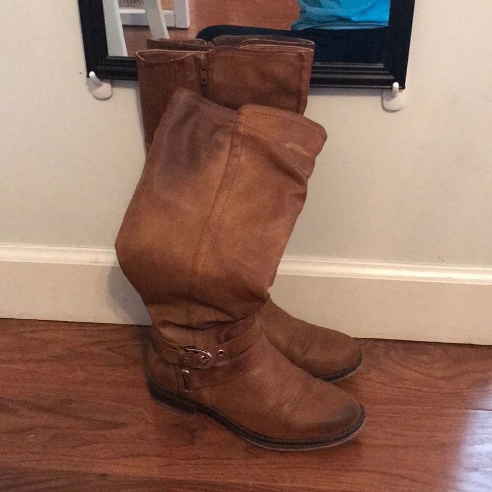Brown boots